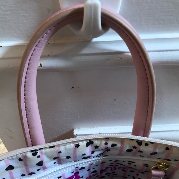 *New* Betsy Johnson Luv Betsy White and Pink shoulder and crossbody bag - Picture 7 of 7